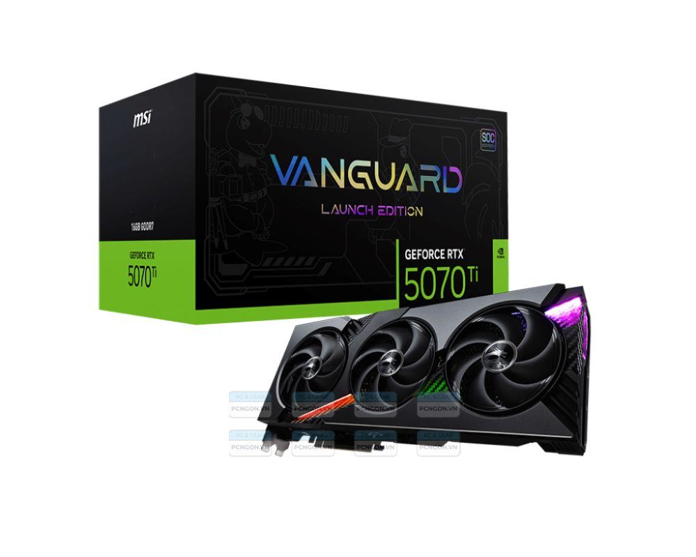 Card Màn Hình Msi Geforce Rtx 5070 Ti 16g Vanguard Soc Launch Edition 1