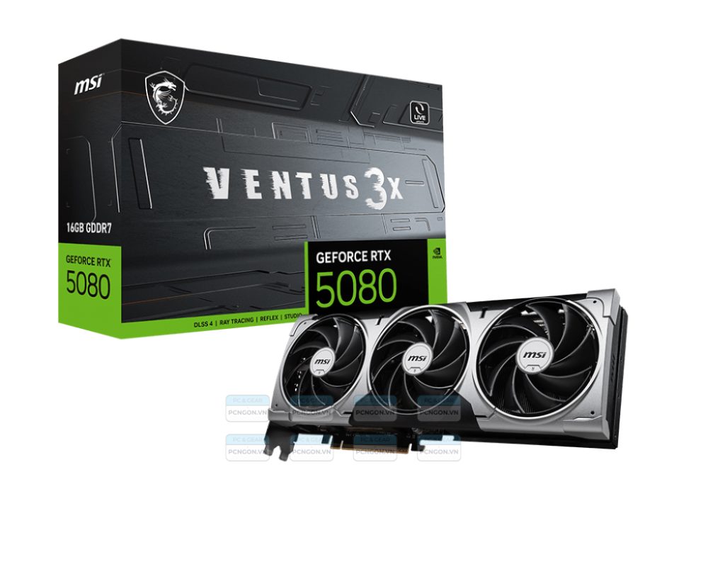 Card Màn Hình Msi Geforce Rtx 5080 16g Ventus 3x 1