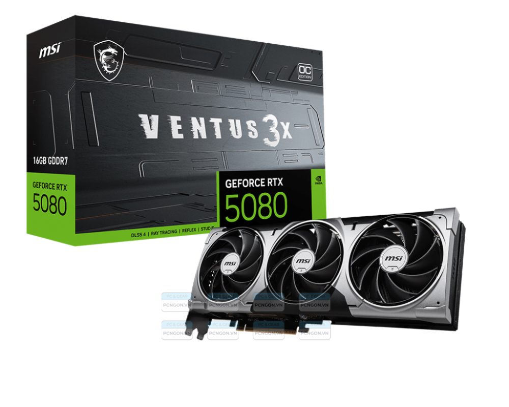 Card Màn Hình Msi Geforce Rtx 5080 16g Ventus 3x Oc 1