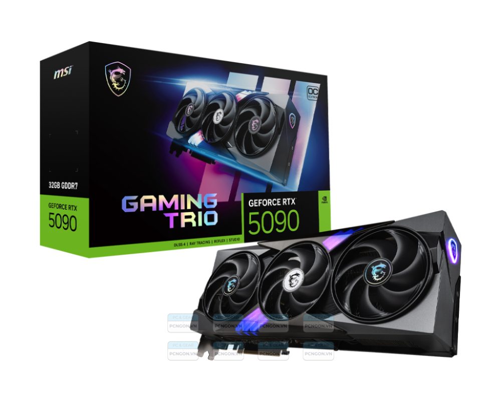 Card Màn Hình Msi Geforce Rtx 5090 32g Gaming Trio Oc 1