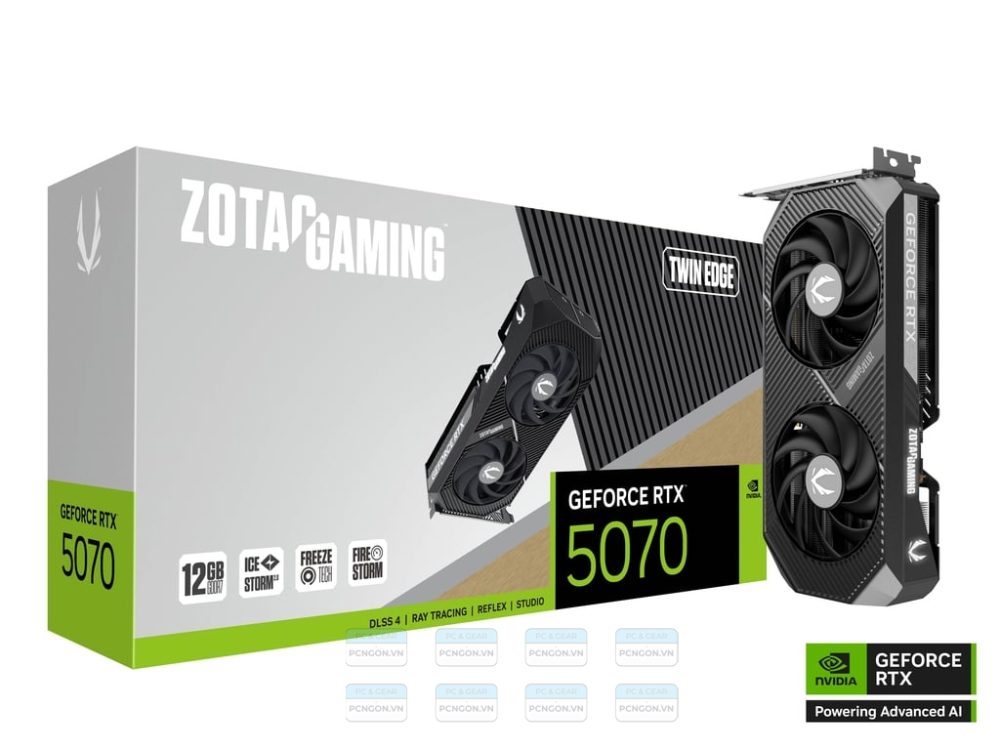 Card Màn Hình Zotac Gaming Geforce Rtx 5070 Twin Edge 1