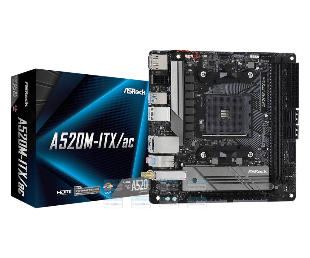 Mainboard Mini Itx Asrock A520m Itx Ac 1