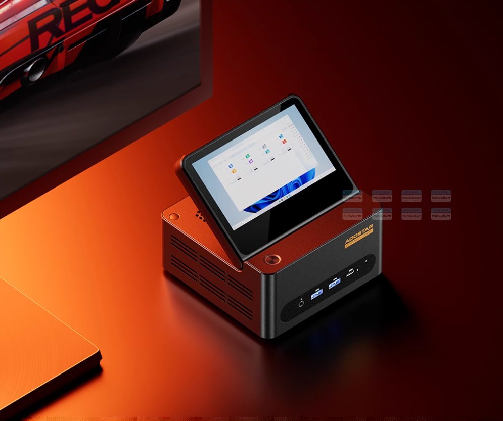 Máy Tính Mini Pc Aoostar G-flip Amd Ryzen Ai 9 Hx 370 (barebone) 2