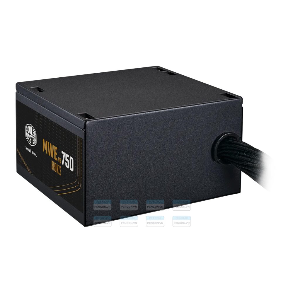 Nguồn Máy Tính Cooler Master Mwe Bronze 750 750w V3 Eu Cable Atx 3.1 Full Range 4