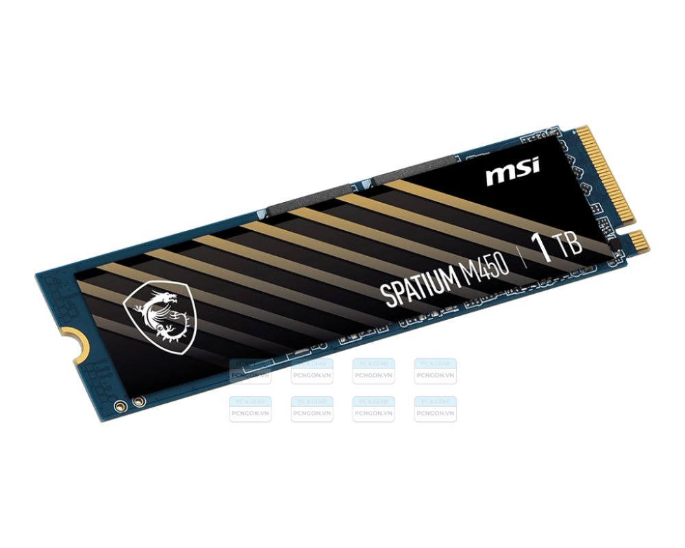 Ổ Cứng Ssd Msi Spatium M450 Pcie 4.0 Nvme M.2 1tb 3