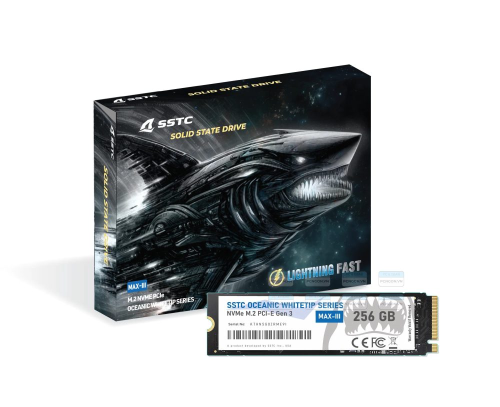 Ổ Cứng Ssd Sstc Oceanic Whitetip Max Iii 256gb M.2 Nvme Gen3 2