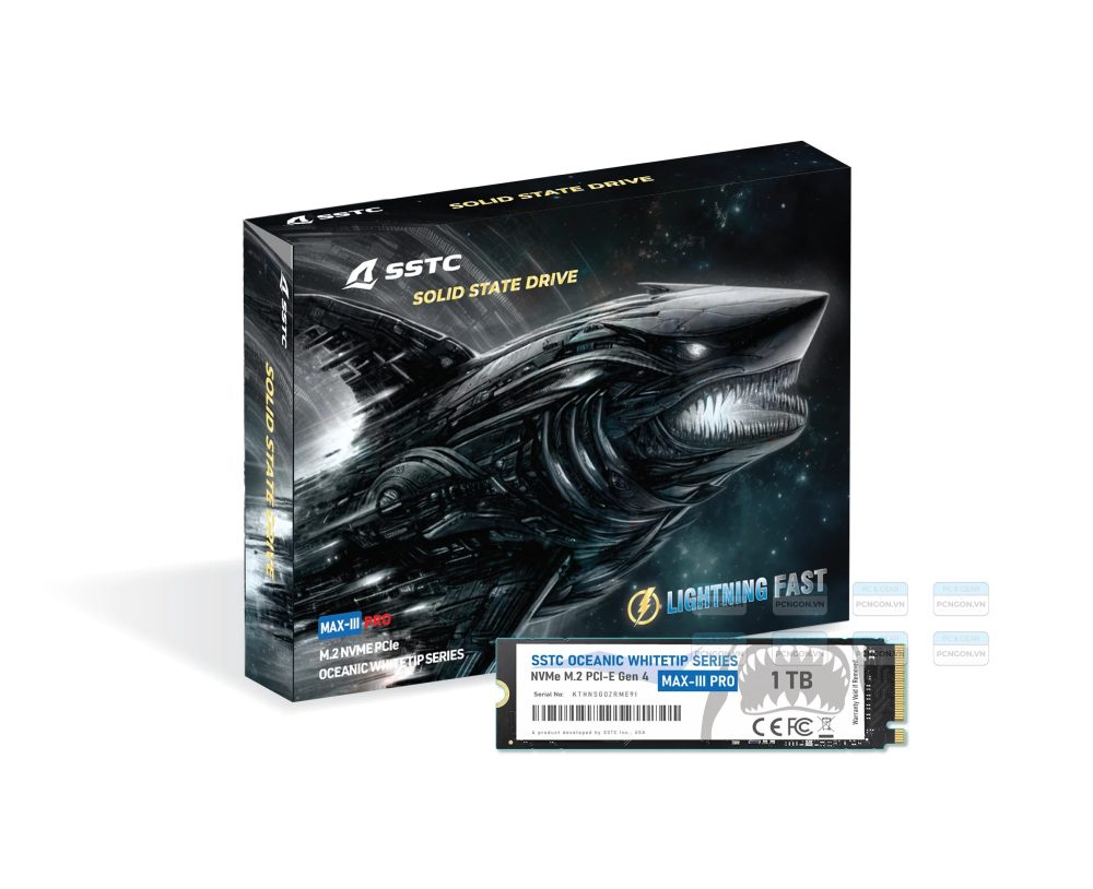 Ổ Cứng Ssd Sstc Oceanic Whitetip Max Iii Pro 1tb M.2 Nvme Gen4 2