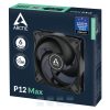 Quạt Tản Nhiệt Arctic P12 Max Fan Black 12cm 1