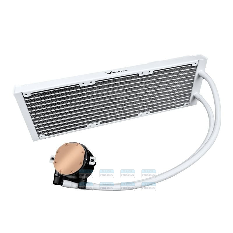 Tản Nhiệt Nước Aio Valkyrie Merlin V360 Trắng Tím 3