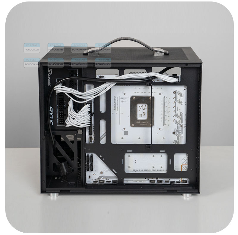 Vỏ Case Máy Tính Mini Itx Shiny Snake G350 Đen 3