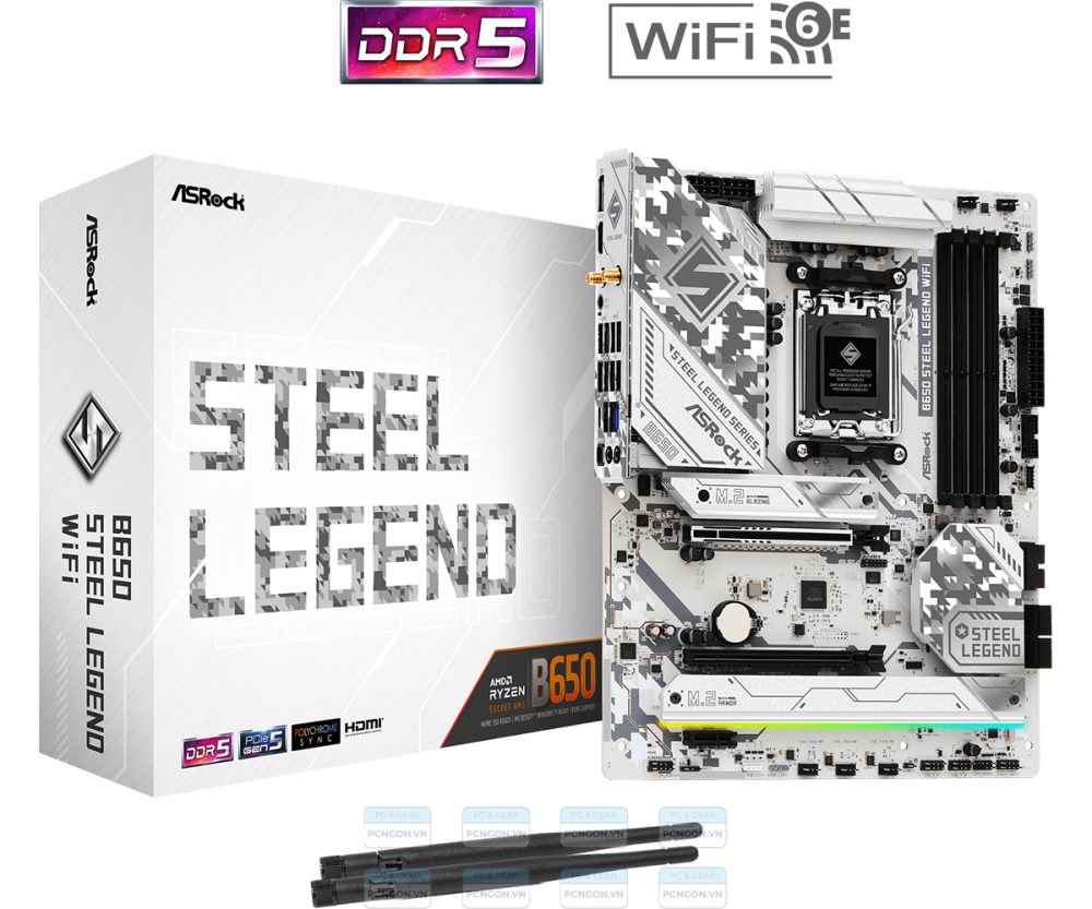 Mainboard Asrock B650 Steel Legend Wifi Ddr5 1