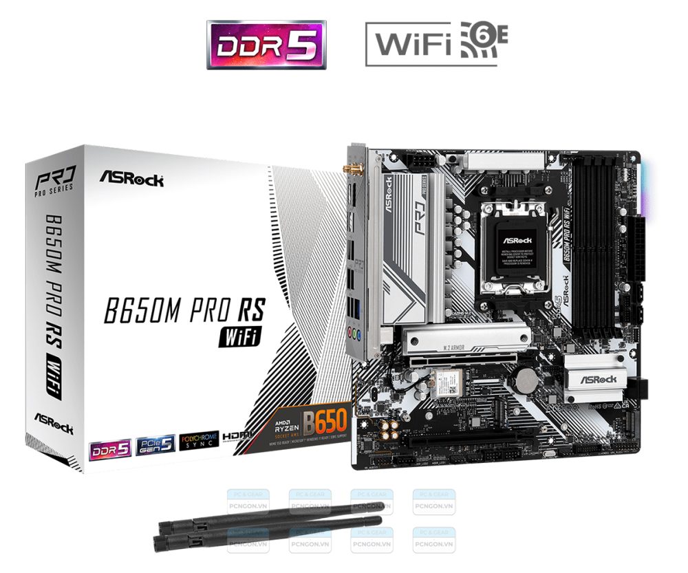 Mainboard Asrock B650m Pro Rs Wifi Ddr5 1