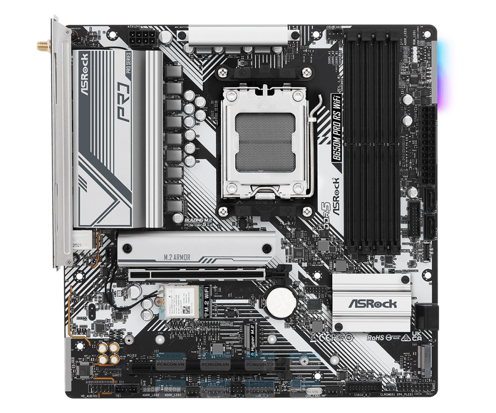 Mainboard Asrock B650m Pro Rs Wifi Ddr5 3