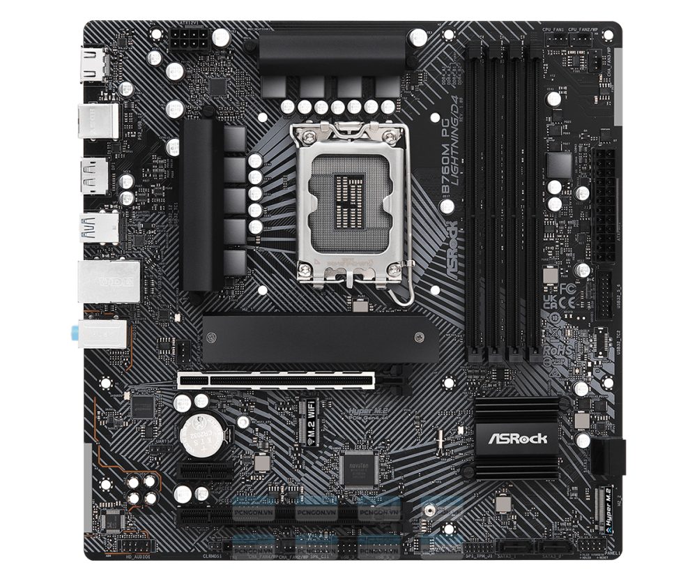 Mainboard Asrock B760m Pg Lightning Ddr4 3