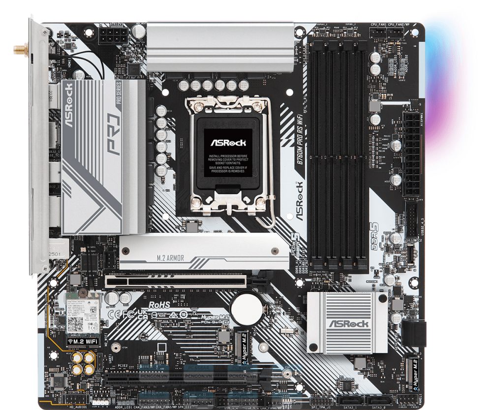 Mainboard Asrock B760m Pro Rs Wifi Ddr5 2
