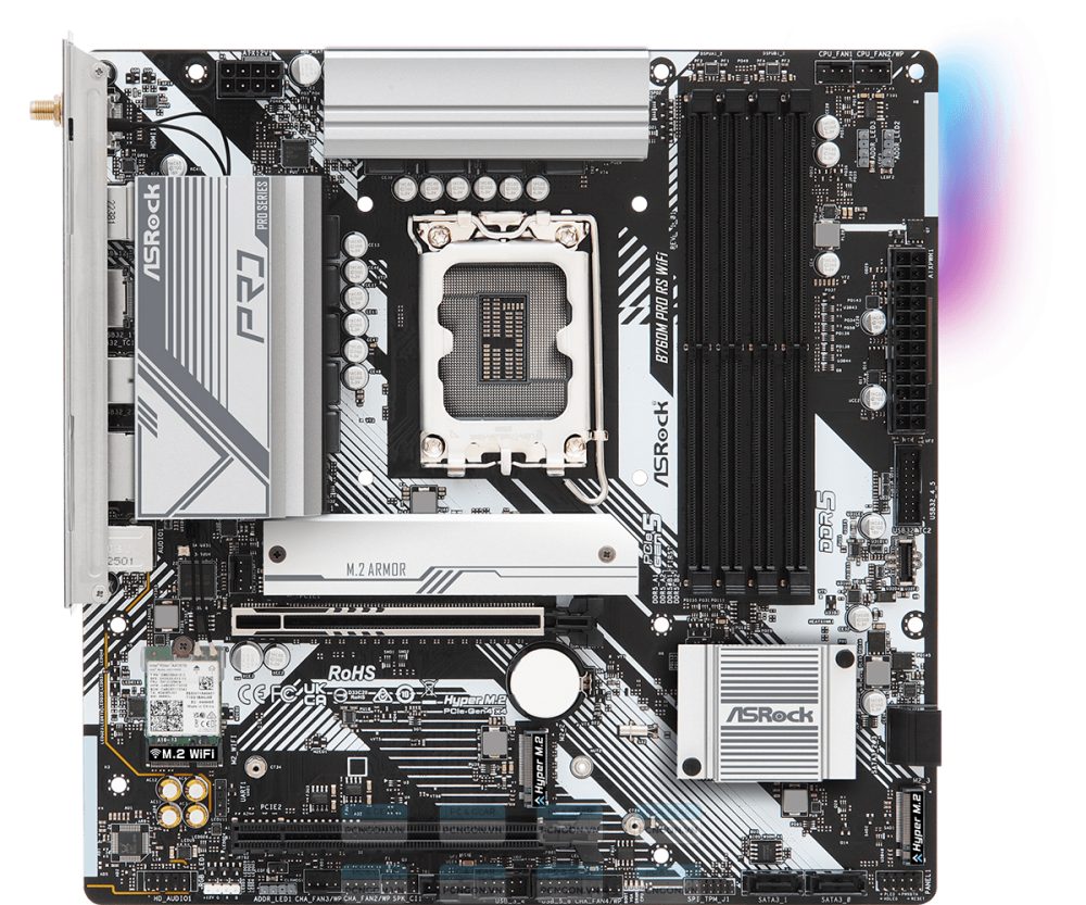Mainboard Asrock B760m Pro Rs Wifi Ddr5 3