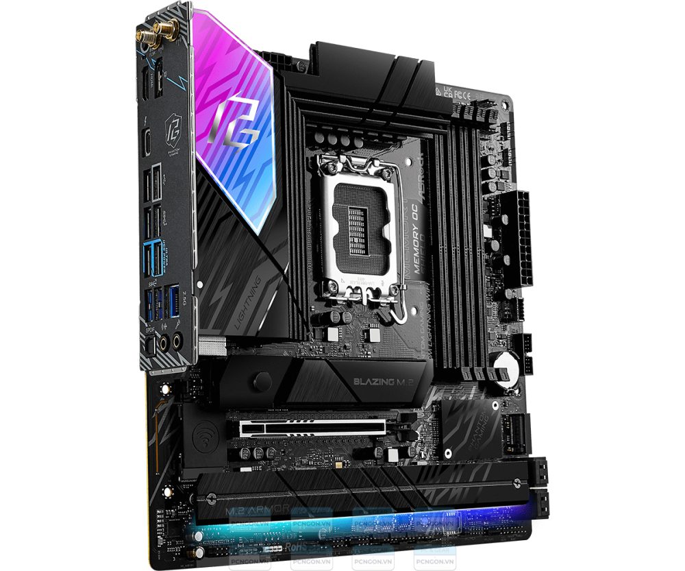 Mainboard Asrock B860m Lightning Wifi Ddr5 4