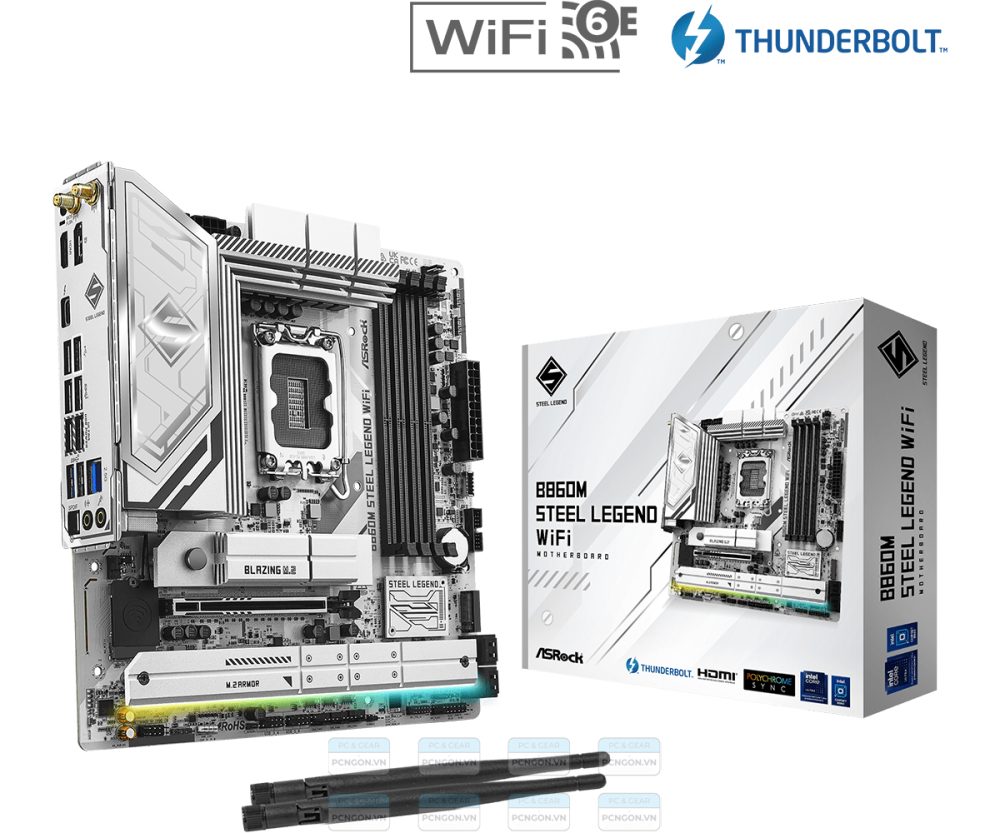 Mainboard Asrock B860m Steel Legend Wifi Ddr5 1