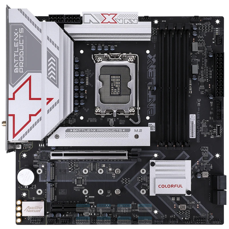 Mainboard Colorful Battle-ax B860m-plus Wifi V20 Ddr5 4