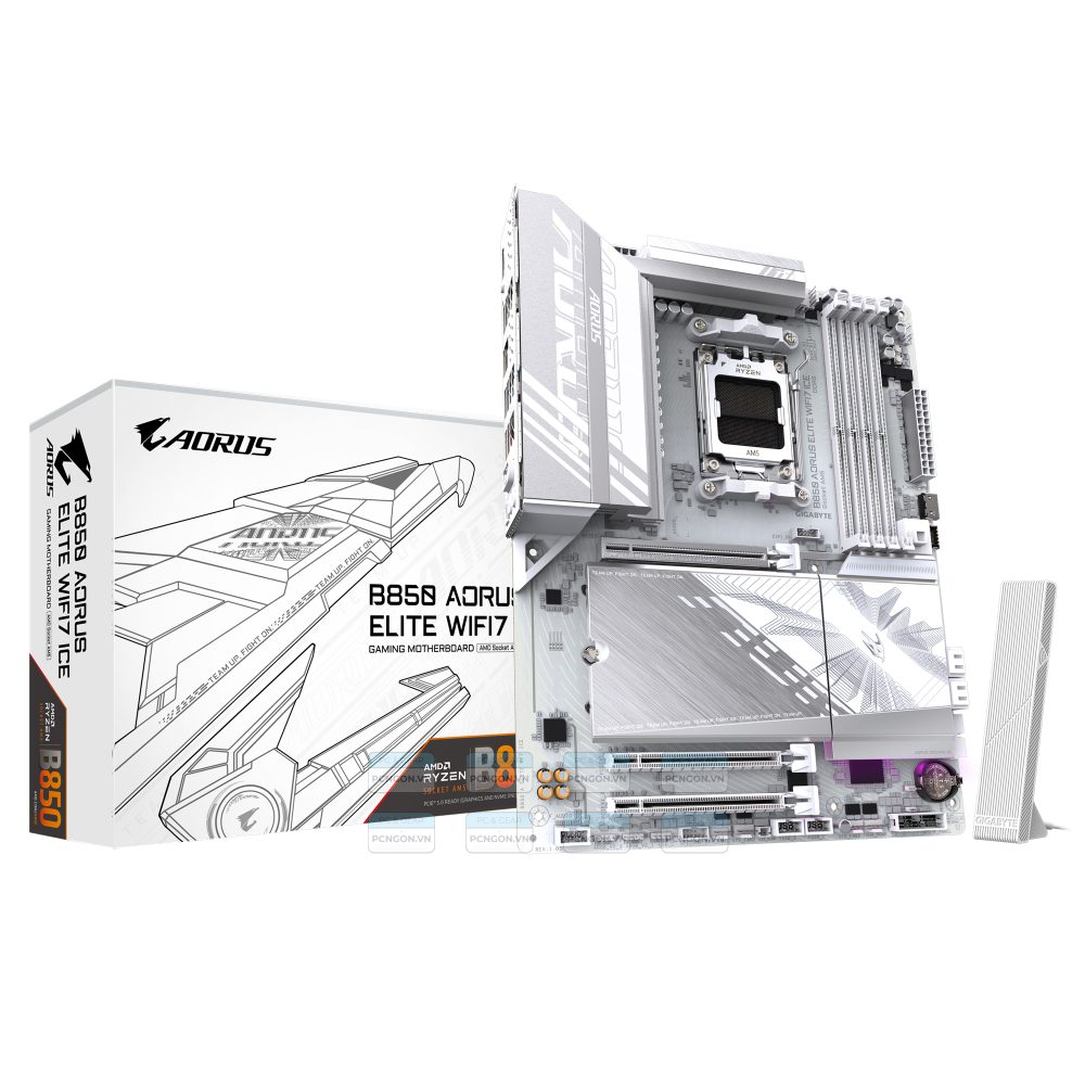 Mainboard Gigabyte B850 A Elite Wifi 7 Ice Ddr5 1