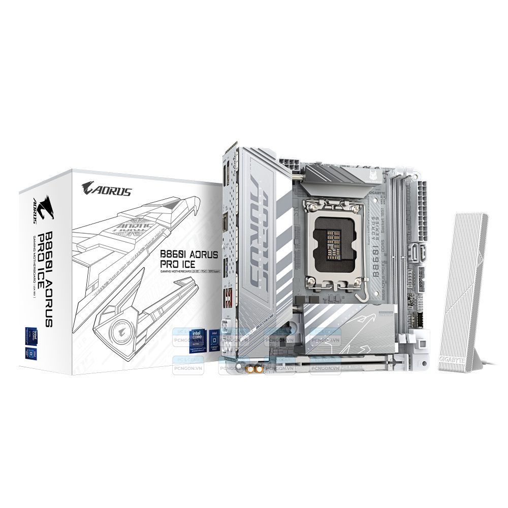 Mainboard Gigabyte B860i Aorus Pro Ice Wifi 7 Ddr5 1