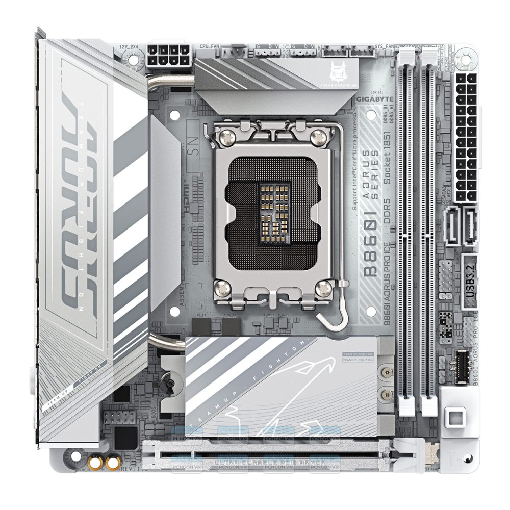 Mainboard Gigabyte B860i Aorus Pro Ice Wifi 7 Ddr5 2