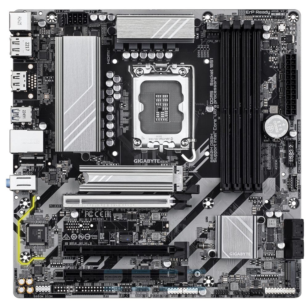 Mainboard Gigabyte B860m Ds3h Ddr5 2