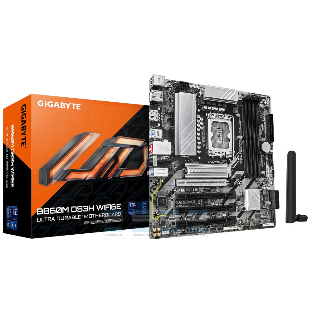 Mainboard Gigabyte B860m Ds3h Wifi 6e Ddr5 1