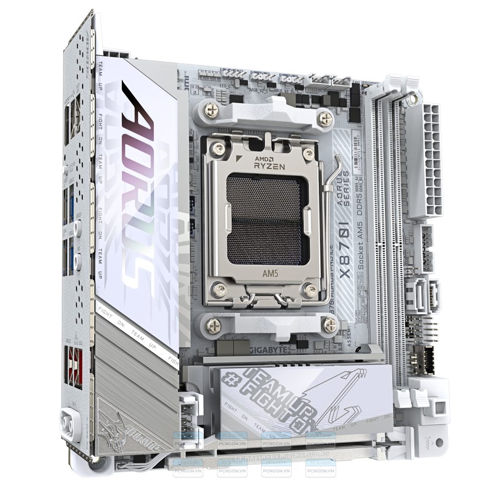 Mainboard Gigabyte X870i Aorus Pro Ice Wifi 7 Ddr5 3