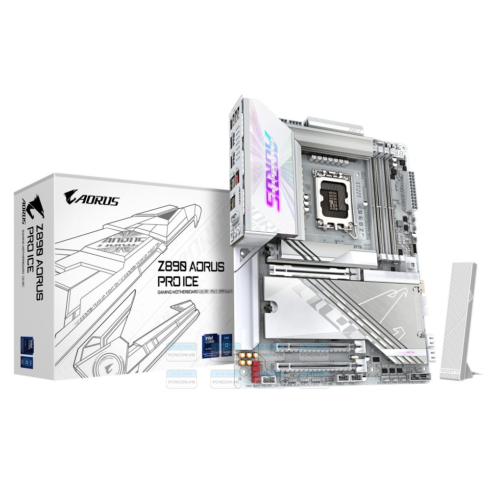 Mainboard Gigabyte Z890 Aorus Pro Ice Wifi 7 Ddr5 1