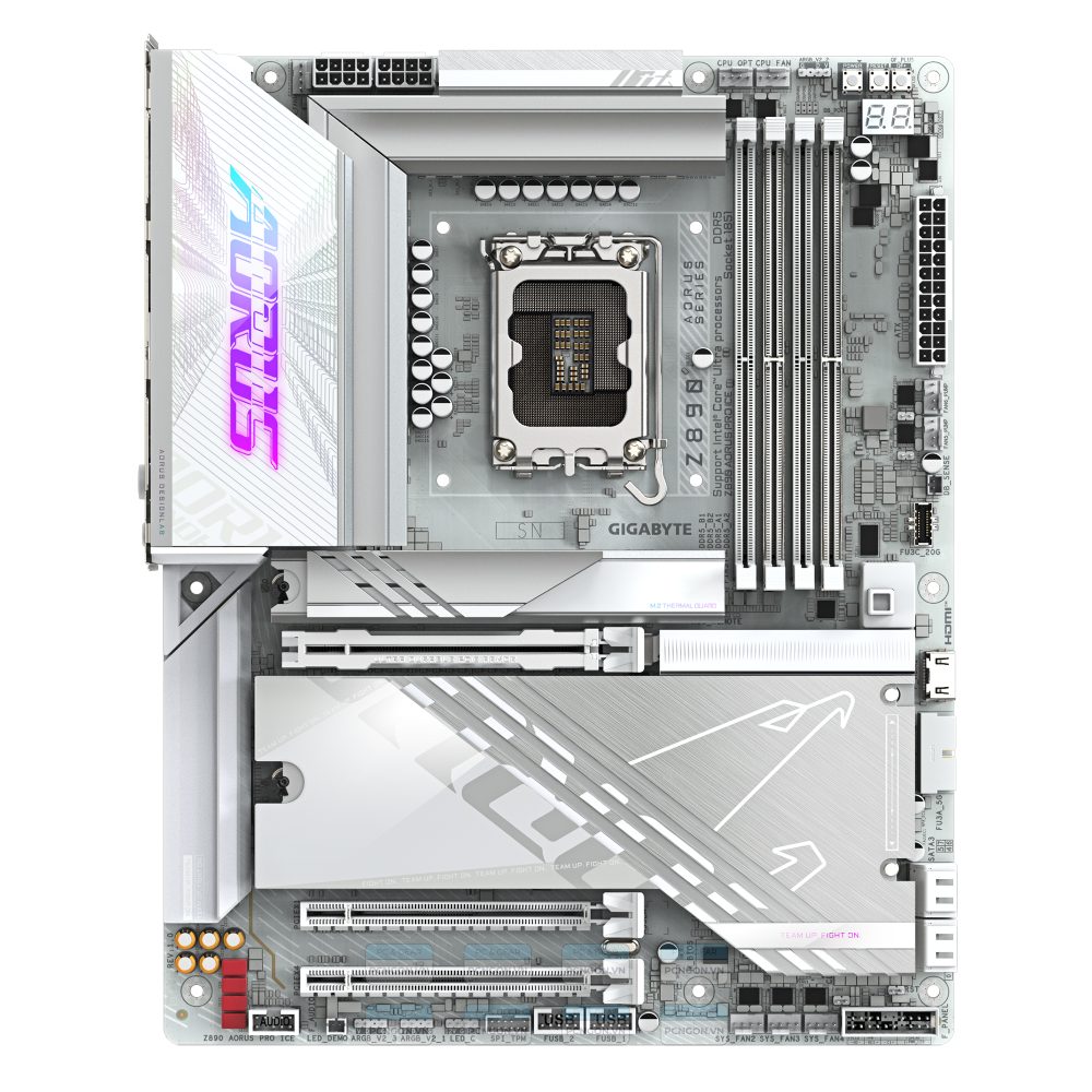 Mainboard Gigabyte Z890 Aorus Pro Ice Wifi 7 Ddr5 2