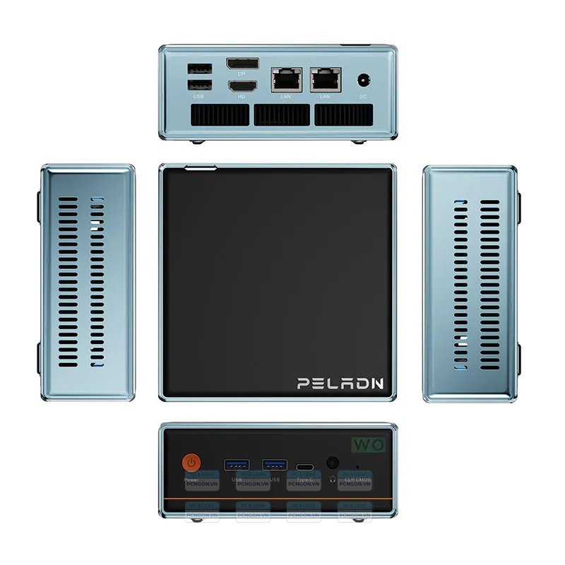 Máy Tính Mini Pc Peladn Wo4 Amd (r5 5500u, R5 5600h, R7 5700u) 3
