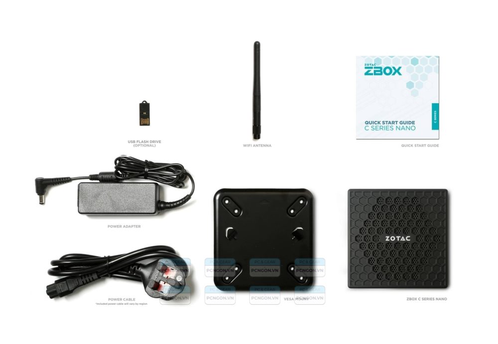 Máy Tính Mini Pc Zotac Nano Ci337 Intel N100 (8gb, 256gb) 1