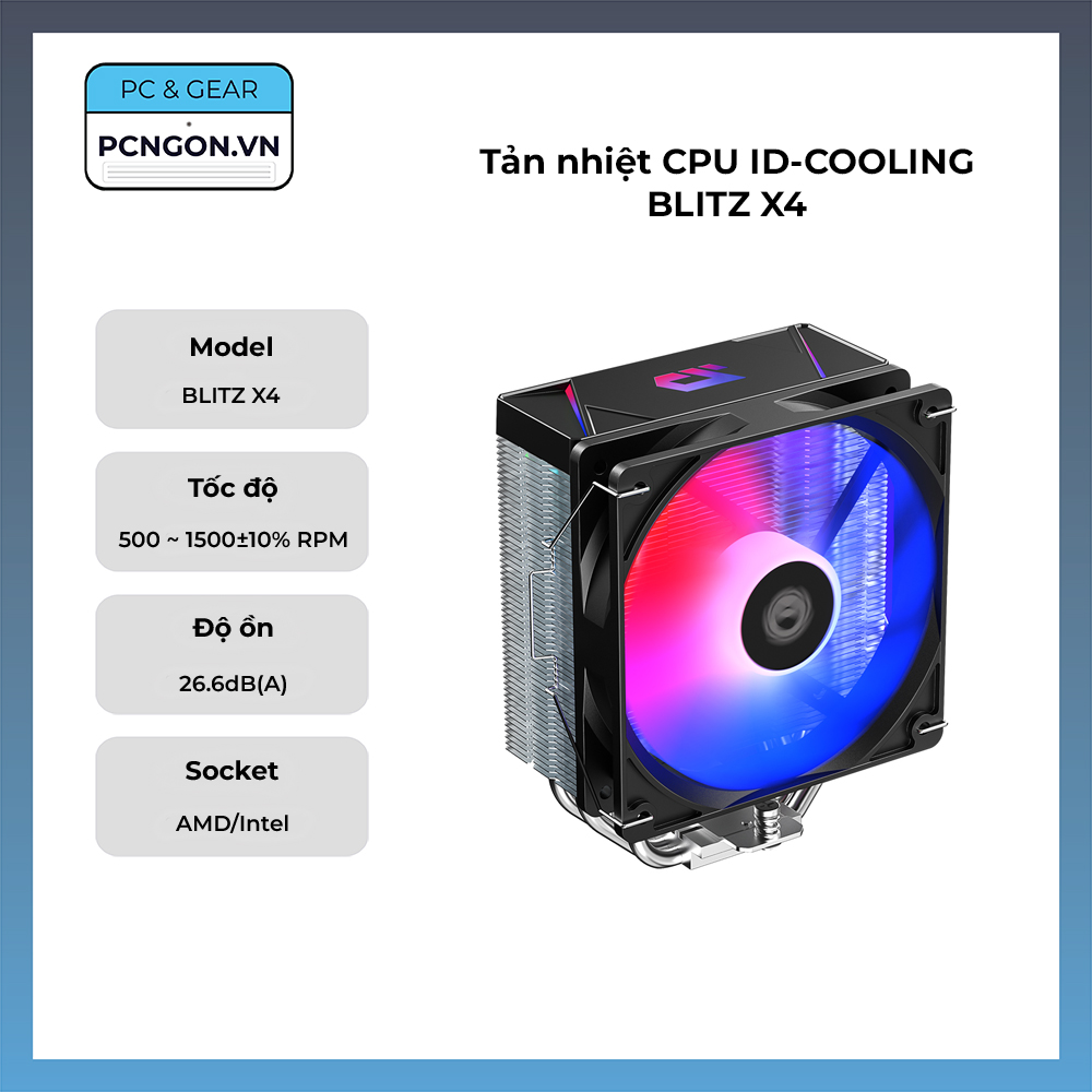 Tản Nhiệt Cpu Id-cooling Blitz X4