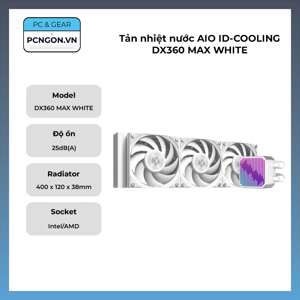 Tản Nhiệt Nước Aio Id-cooling Dx360 Max White