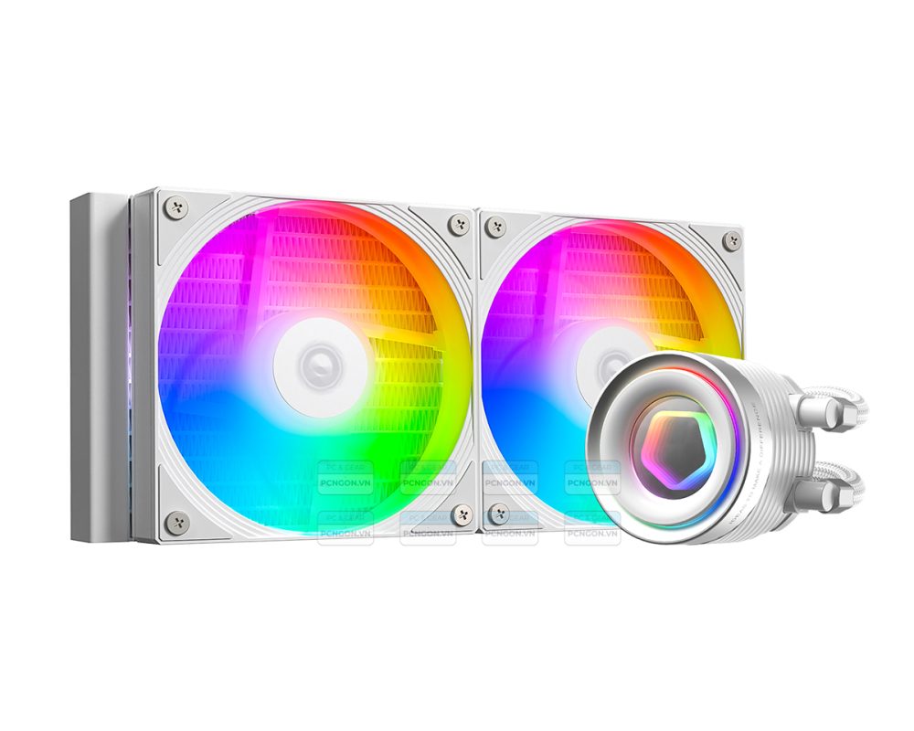 Tản Nhiệt Nước Aio Id-cooling Fx240 Inf White 3