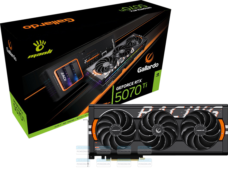 Card Màn Hình Manli Gallardo Geforce Rtx 5070 Ti Oc 16gb Gddr7 1