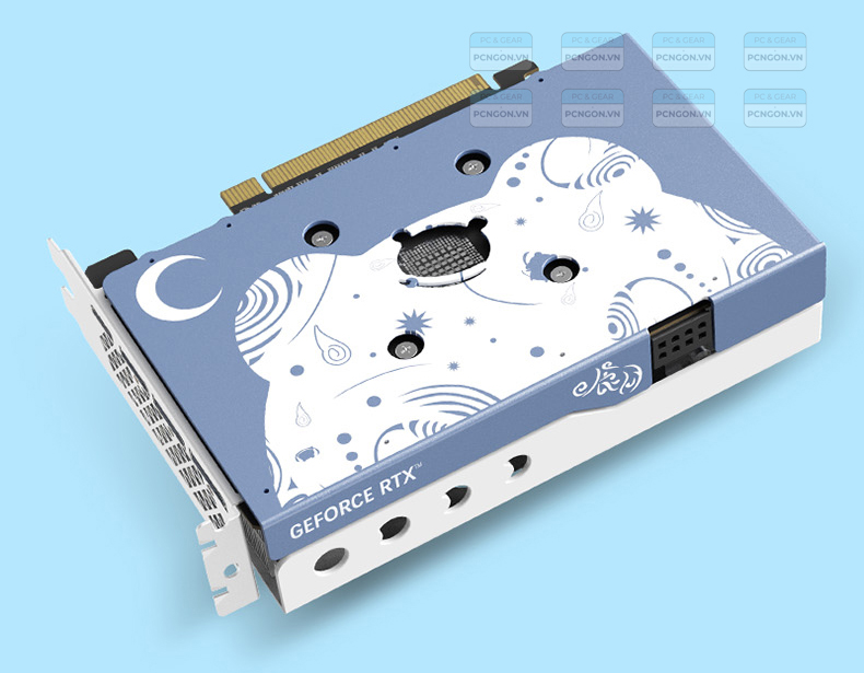 Card Màn Hình Yeston Gaming Rtx 5060 Cute Pet 8gb Gddr7 1 Fan 4