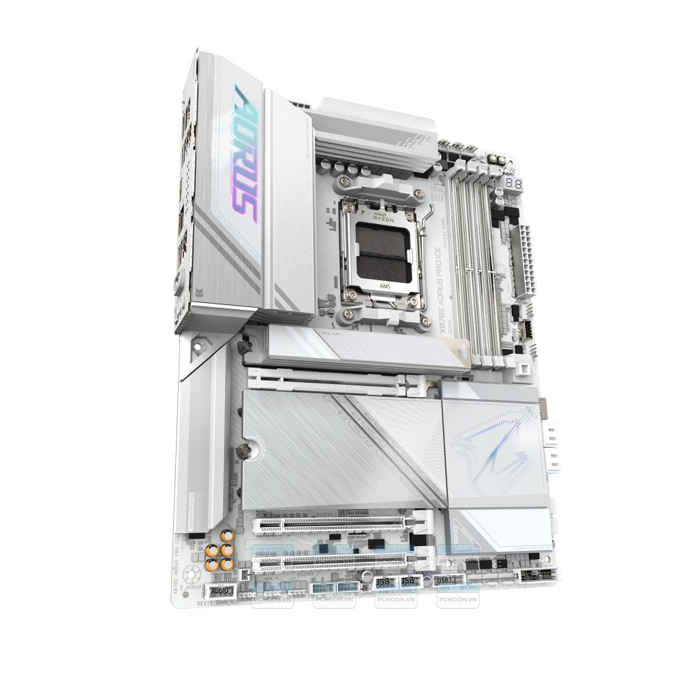 Mainboard Gigabyte X870e Aorus Pro Ice Wifi 7 Ddr5 3