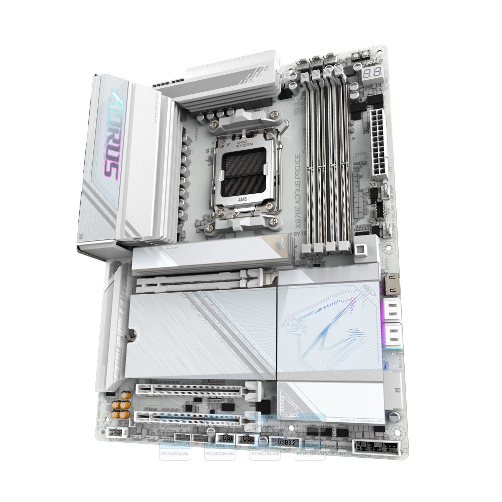Mainboard Gigabyte X870e Aorus Pro Ice Wifi 7 Ddr5 4