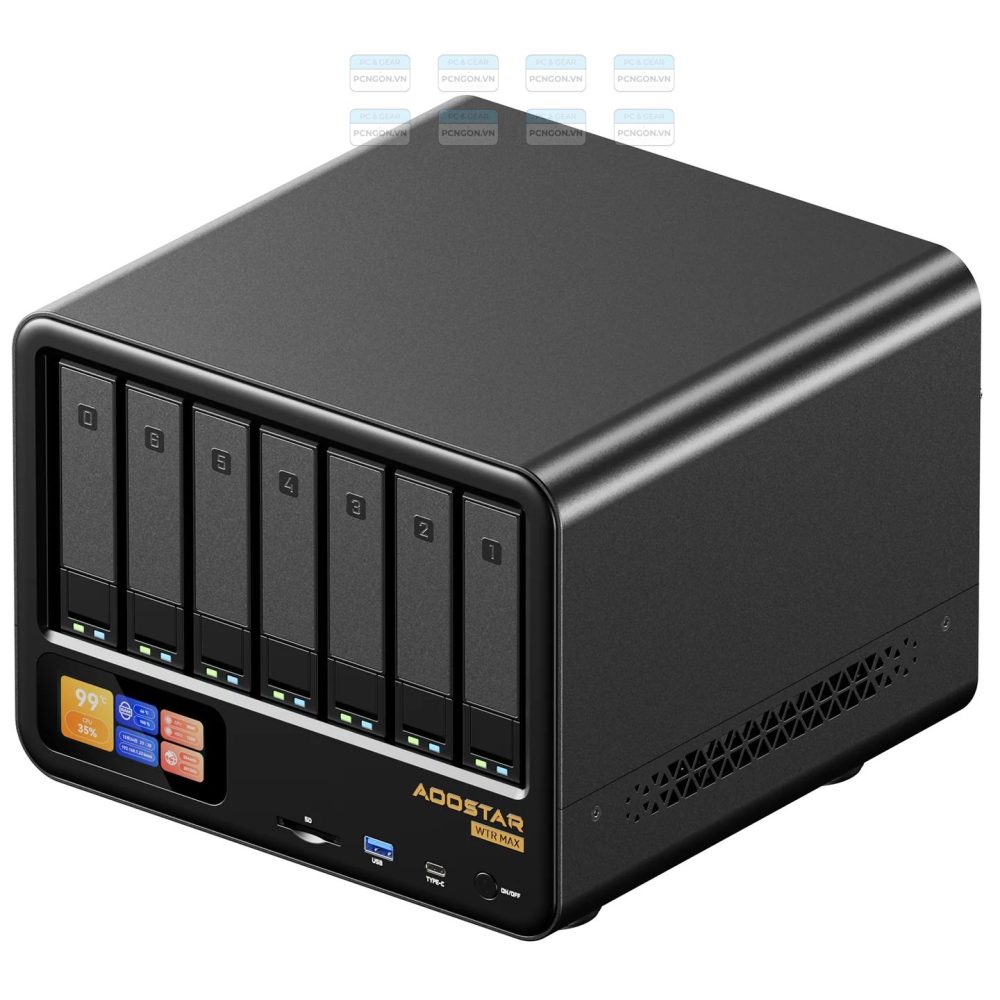 Máy Tính Mini Pc Aoostar Wtr Max Amd Ryzen 7 Pro 8845hs (barebone) 1