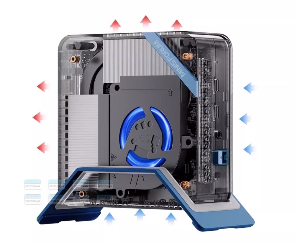 Máy Tính Mini Pc Minisforum Um773 Me Amd Ryzen 7 7735hs (barebone) 3