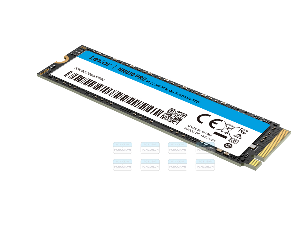 Ổ Cứng Ssd Nvme Lexar Nm610 Pro 500gb Gen3 X4 1