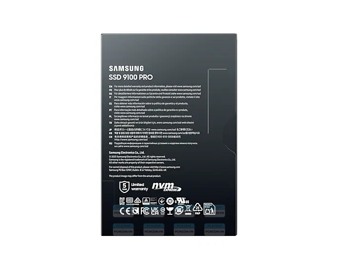 Ổ Cứng Ssd Samsung 9100 Pro Nvme M.2 2tb 3