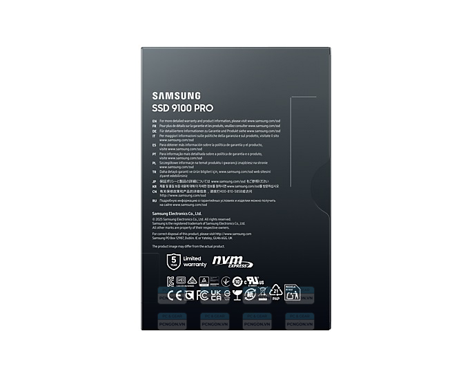 Ổ Cứng Ssd Samsung 9100 Pro Nvme M.2 4tb 2