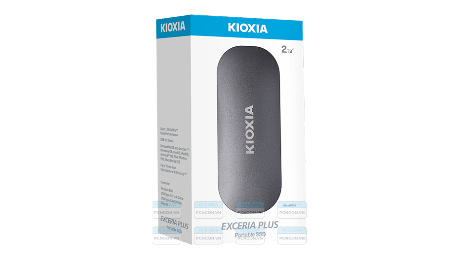 Ổ Cứng Di động Ssd Kioxia Exceria Plus Portable 1tb 2