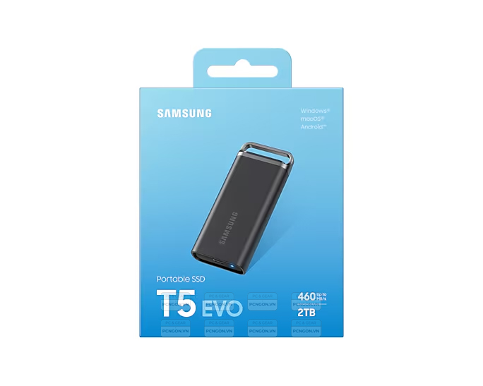 Ổ Cứng Di động Ssd Samsung T5 2tb Black 1