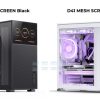 Vỏ Case Máy Tính Jonsbo D41 Mesh Screen (black, White) 33