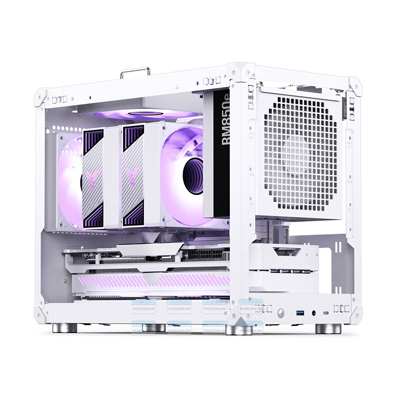Vỏ Case Máy Tính Mini Itx Jonsbo C6 Max (black, White) 1