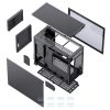 Vỏ Case Máy Tính Mini Itx Jonsbo D31 Mesh Screen (white, Black) 18